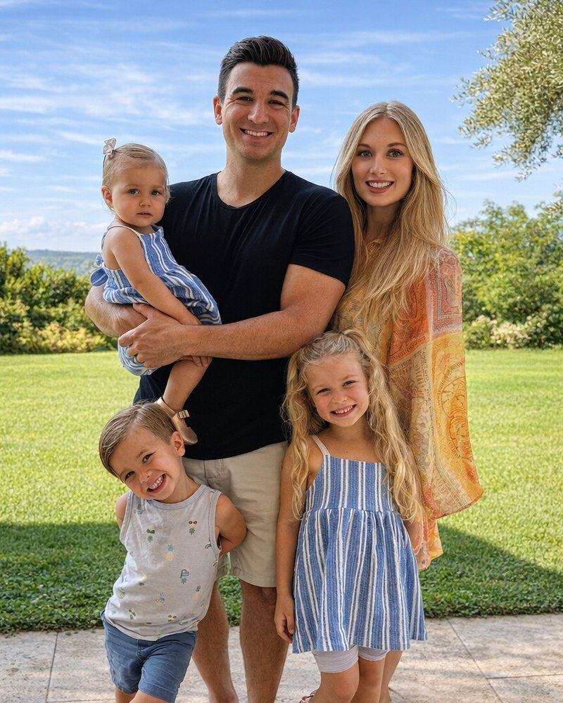Ben Kelly and his family